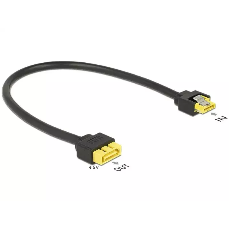 SATA kabelis DeLOCK 0.3m SATA/SATA 8p