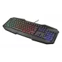 Spēļu tastatūra Trust GXT 830-RW Avonn USB Vācu Melna RGB LED