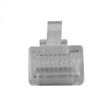 ACT RJ45 (8P/8C) modulārais savienotājs plakanajam kabelim TD108, 25 gab.