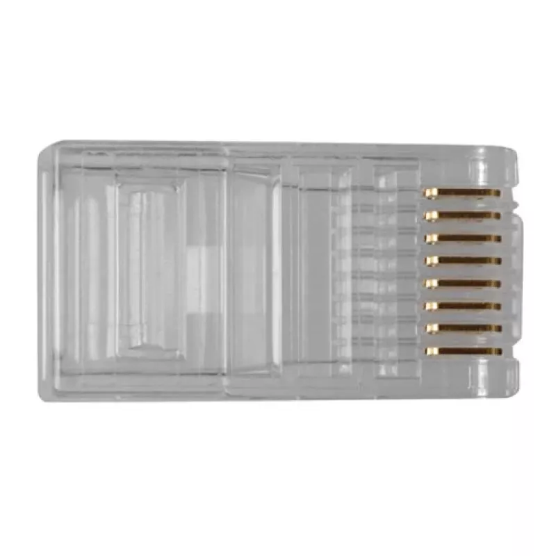 ACT RJ45 (8P/8C) modulārais savienotājs plakanajam kabelim TD108, 25 gab.