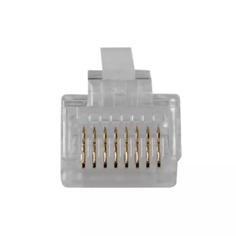 ACT RJ45 (8P/8C) modulārais savienotājs plakanajam kabelim TD108, 25 gab.