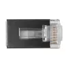 ACT RJ45 (8P/8C) ekranēts modulārais savienotājs apaļajam kabelim ar cietvadu dzīslām