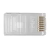 ACT RJ45 (8P/8C) CAT6 modulārais savienotājs apaļajam kabelim ar cietiem vai dzīslu vadītājiem