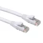 ACT White 1,50 m U/UTP CAT6A savienojuma kabelis ar snagless RJ-45 savienotājiem