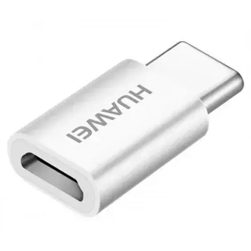 Huawei 4071259 MikroUSB uz USB 3.1 Type-C pārejas adapteris balts