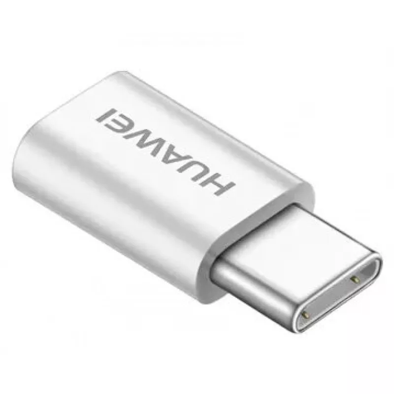 Huawei 4071259 MikroUSB uz USB 3.1 Type-C pārejas adapteris balts