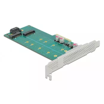 Paplašināšanas karte DeLOCK PCI Express x4 uz M.2 Key B + M - Low Profile