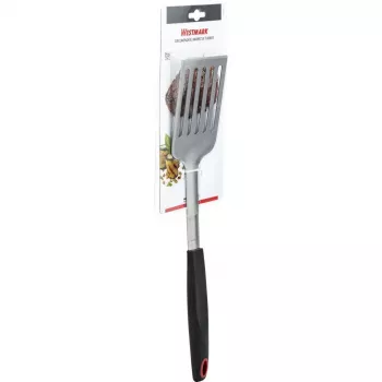 Cepamā lāpstiņa Westmark 15092280 — plastmasas/TPE galva, nerūsējošā tērauda rokturis, 430×88×25 mm, melna/sarkana