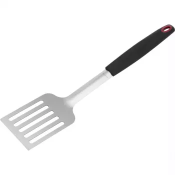 Cepamā lāpstiņa Westmark 15092280 — plastmasas/TPE galva, nerūsējošā tērauda rokturis, 430×88×25 mm, melna/sarkana