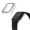 Aizsargmaciņa LAUT Shield caurspīdīga stikla polikarbonāts Apple Watch 44/45mm
