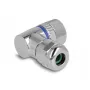 DeLOCK M12 A-kodēts 3-pin sievišķais savienotājs 90° leņķī metāla