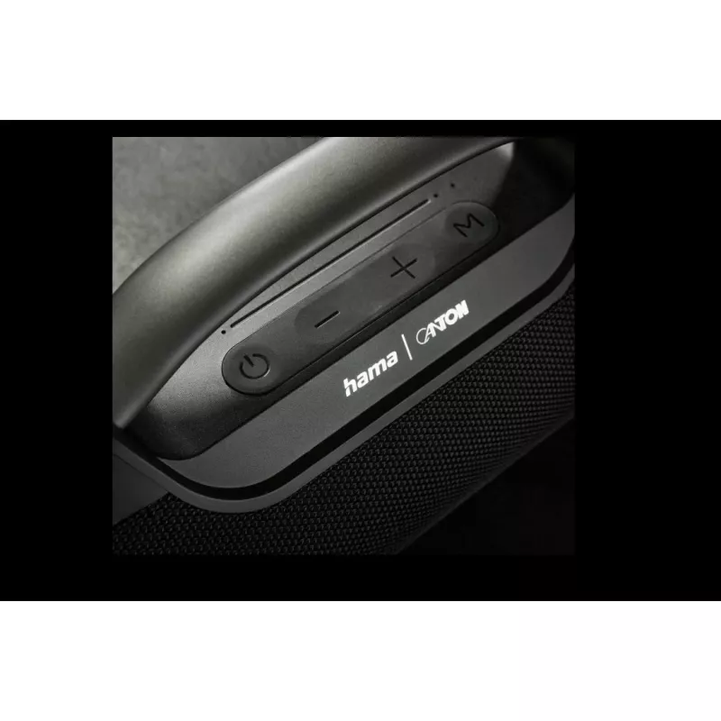 Hama Mate Pro stereo portatīvais skaļrunis melns 60 W
