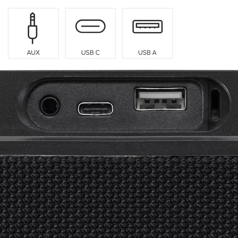 Hama Mate Pro stereo portatīvais skaļrunis melns 60 W