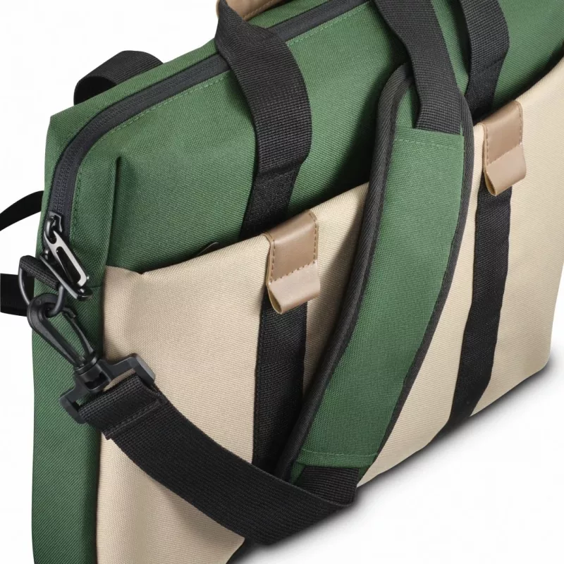 Hama Silvan 35.8 cm (14.1 collu) augšējās iekraušanas soma Bēša, Zaļa