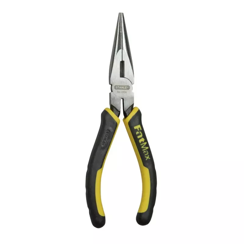 Knaibles ar smailu galu Stanley FATMAX 1/2 Round Nose Pliers Black Yellow