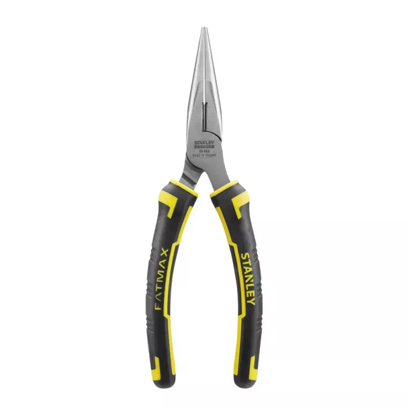 Knaibles ar smailu galu Stanley FATMAX 1/2 Round Nose Pliers Black Yellow