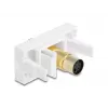 DeLOCK 90872 dzimuma mainītājs Mini-DIN 4 kontaktu balts