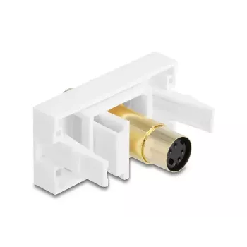 DeLOCK 90872 dzimuma mainītājs Mini-DIN 4 kontaktu balts