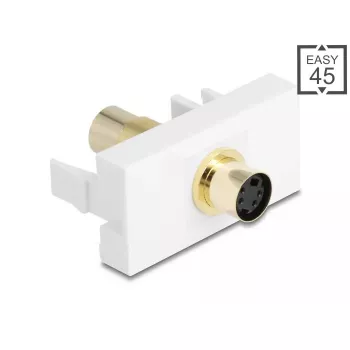 DeLOCK 90872 dzimuma mainītājs Mini-DIN 4 kontaktu balts