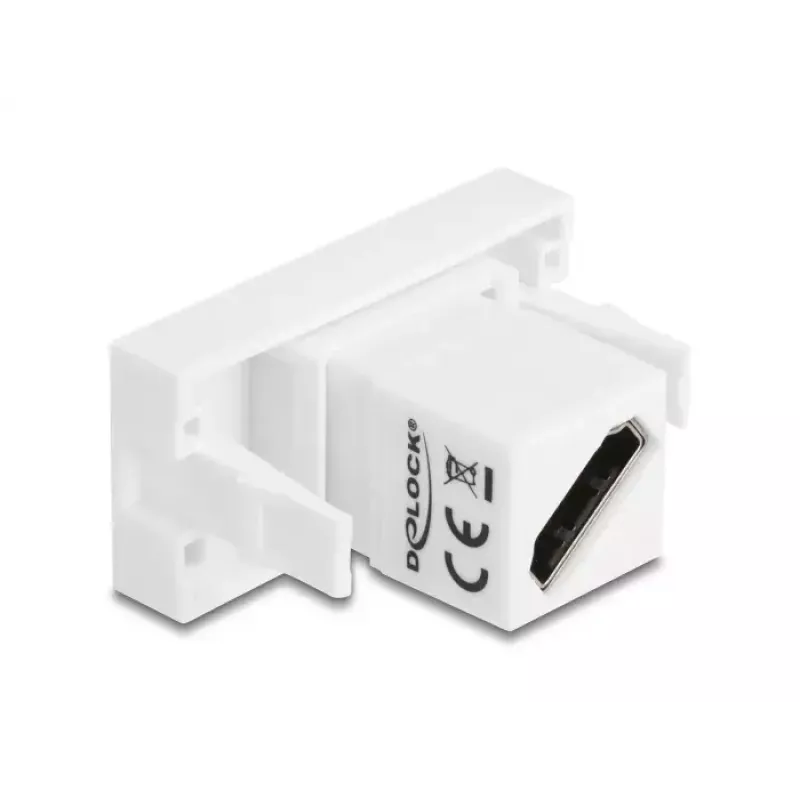 HDMI dzimuma pārveidotājs DeLOCK 90874 Balts Savienotājs 1 HDMI Savienotājs 2 HDMI