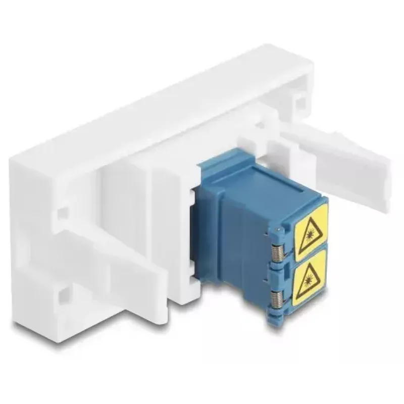 DeLOCK 90876 dzimuma mainītājs LC Duplex zils balts