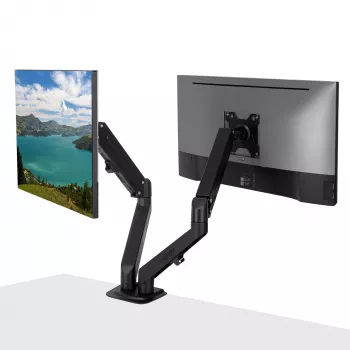 Lindy 40708 monitora statīvs / stiprinājums 68.6 cm (27 collas) Galda Melns