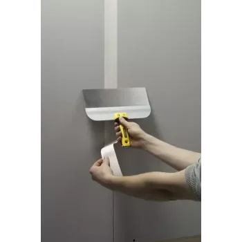 Špakteļlāpstiņa STANLEY Nerūsējošais tērauds THT0-05776, Asmens 30.5 cm, Garums 310 mm, Melns/Dzeltens rokturis
