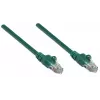Intellinet tīkla vads, Cat5e, 20m, Zaļš, CCA, U/UTP, PVC, RJ45, Apzeltīti kontakti, Snagless, Booted, Mūža garantija