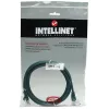 Intellinet tīkla vads, Cat5e, 15m, Zaļš, CCA, U/UTP, PVC, RJ45, apzeltīti kontakti, Snagless, Booted, Mūža garantija