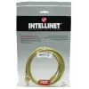 Intellinet tīkla vads, Cat5e, 15m, Dzeltens, CCA, U/UTP, PVC, RJ45, apzeltīti kontakti, bez aizķeršanās, ar aizsargvāciņu, mūža garantija