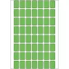 Daudzfunkciju etiķetes HERMA 12x18 mm zaļš matēts papīrs rokrakstam
