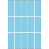 Daudzfunkcionālas etiķetes HERMA 2413 20x50 mm zils papīrs matēts rokrakstam