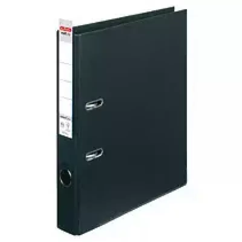 Mapes aizslēgs Herlitz 10834729 A4 Melns