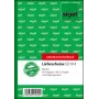 Piezīmju klade Sigel SD014 A6 40 loksnes zaļa balta