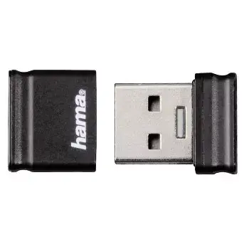 Hama Smartly 64GB USB 2.0 zibatmiņa USB Type-A Melna
