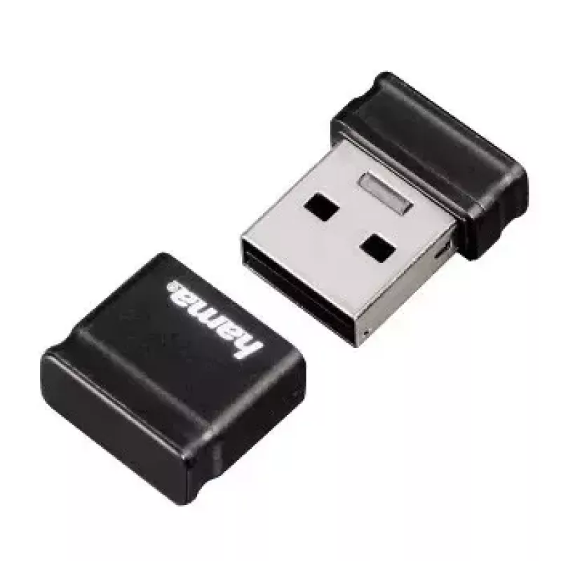 Hama Smartly 64GB USB 2.0 zibatmiņa USB Type-A Melna