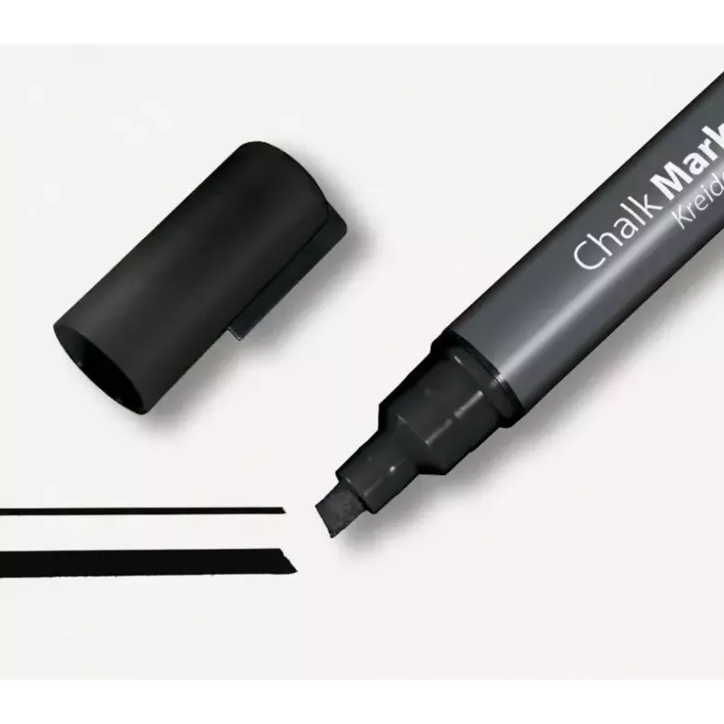 Krīta marķieris Sigel GL180 Melns