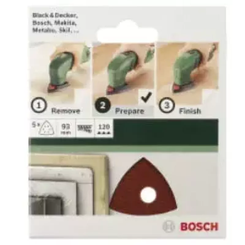 Bosch 2609256A50 Slīpēšanas loksnes, 5 gab.