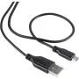 USB 2.0 datu kabelis Renkforce RF-4032111, USB A uz Micro-USB B, 1 m, melns