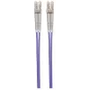 Intellinet optiskās šķiedras savienojuma kabelis, OM4, LC/LC, 5m, violets, duplekss, daudzmodu, 50/125 µm, LSZH, mūža garantija