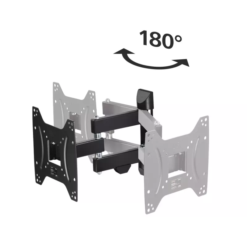 Hama 00118101 TV sienas kronšteins 121.9 cm (48 collas) Melns
