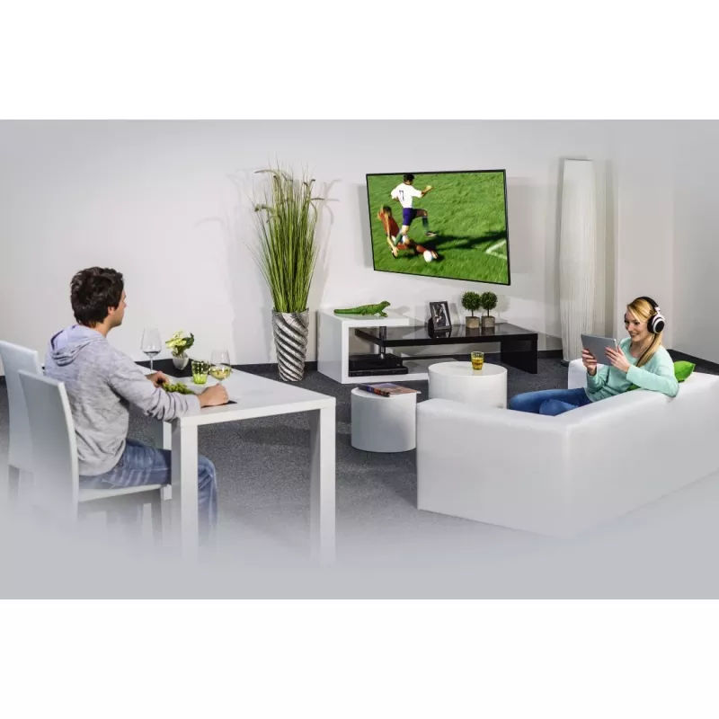 Hama 00118101 TV sienas kronšteins 121.9 cm (48 collas) Melns