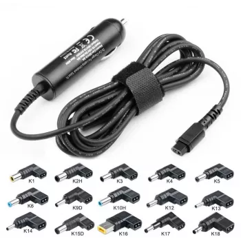 CoreParts MBXUN-90W-DC0001 barošanas adapteris/invertors iekštelpām Melns