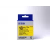 Epson LK-5YB2 magnētiskā lentes kasetne, melns uz dzeltena, 18mm x 1,5m