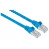 Intellinet tīkla vads, Cat6A, 15m, Zils, Varš, S/FTP, LSOH / LSZH, PVC, RJ45, Zeltīti kontakti, Aizsargvāciņš, Ar boot, Mūža garantija