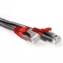 ACT Black 5 metru U/UTP CAT6A patch vads ar RJ45 savienotājiem