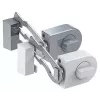 Aizbīdnis Olympia RS 50R, nerūsējošais tērauds, augstums 27 mm, dziļums 128 mm, svars 1.04 kg