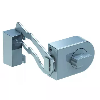 Aizbīdnis Olympia RS 50R, nerūsējošais tērauds, augstums 27 mm, dziļums 128 mm, svars 1.04 kg