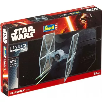 Modelēšanas komplekts Revell Star Wars TIE Fighter 1:110 3. līmenis