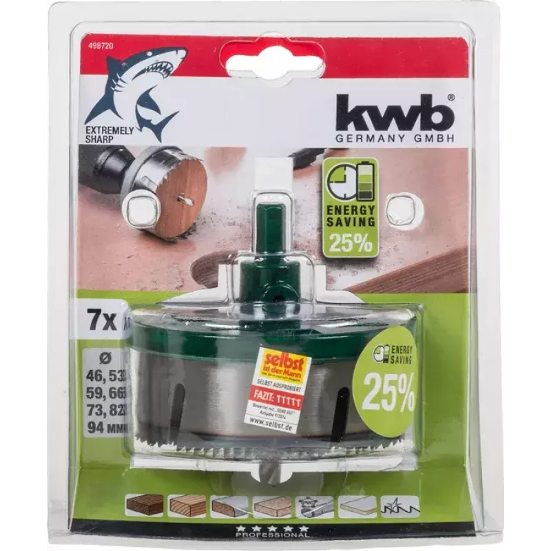 Urbju vainagu komplekts KWB 498720 7 gab.